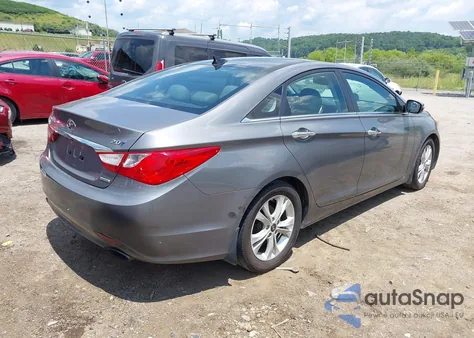 2013 Hyundai Sonata Limited 2.0T из США, поврежденный, VIN 5NPEC4AB1DH599813